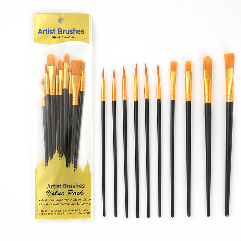 10Pcs Pearlescent Plastic Rod  - Gouache Paint Set 评论和价格