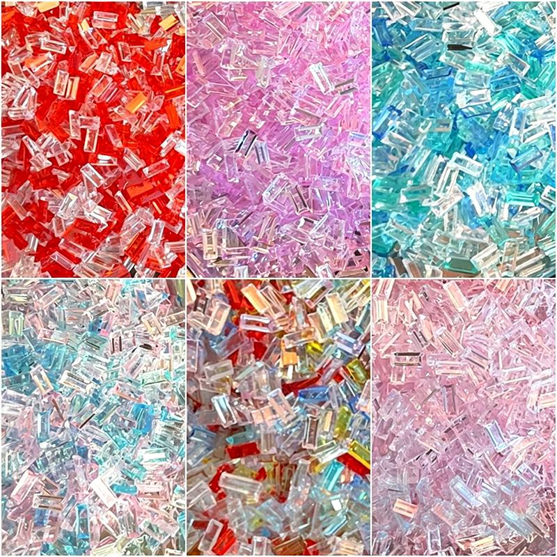 100g 3x7mm Ice Bar Shape Acryl - Art Craft Bar 评论和价格