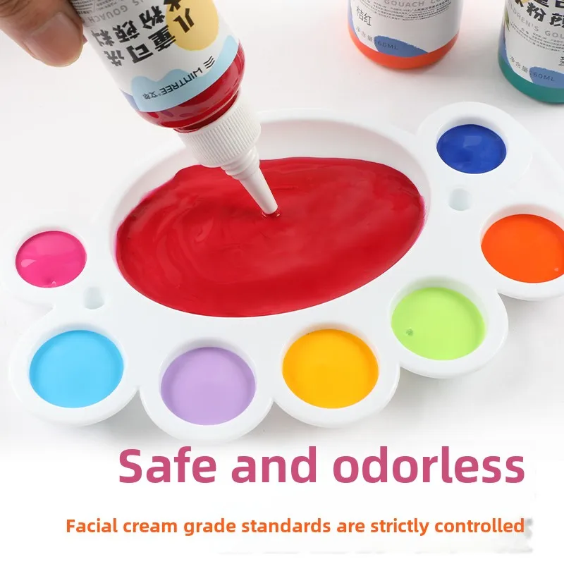 12Colors 60ml Washable Gouache - Gouache Paint Set 评论和价格